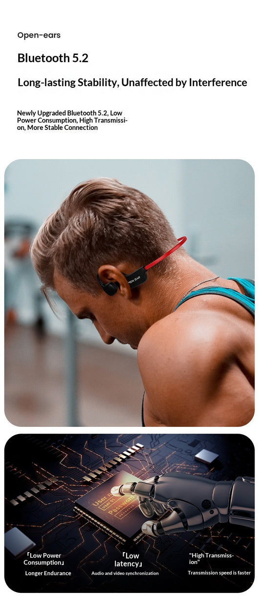 Auriculares Deportivos Inalámbricos con Cancelación de Ruido y Conducción Ósea - Image 18