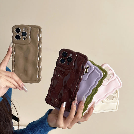 Funda para Celular con Efecto Agua y Color Sólido - Image 20