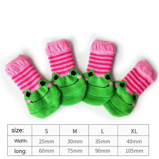 Calcetines y Botitas Protectoras para Perros y Gatos Antirasguños - Image 3