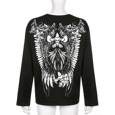 Playera Retro Milenial con Estampado Personalizado - Otoño e Invierno - Image 8