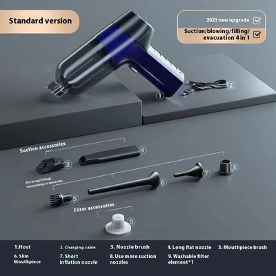 Soplador de Polvo Dual para Auto y Hogar con Gran Potencia de Succión - Image 6
