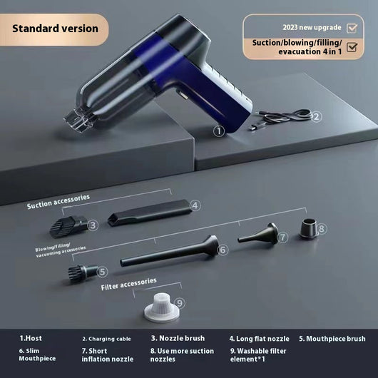 Soplador de Polvo Dual para Auto y Hogar con Gran Potencia de Succión - Image 6