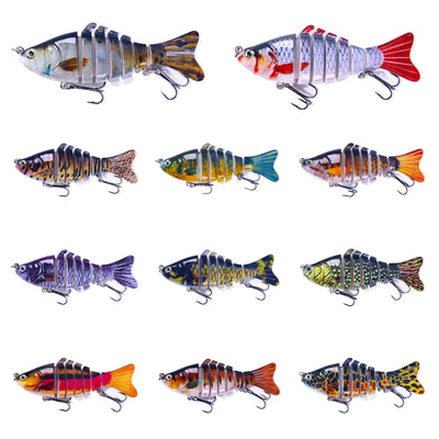 Anzuelo Articulado 10CM - Señuelo Duro Realista para Pesca - Image 36