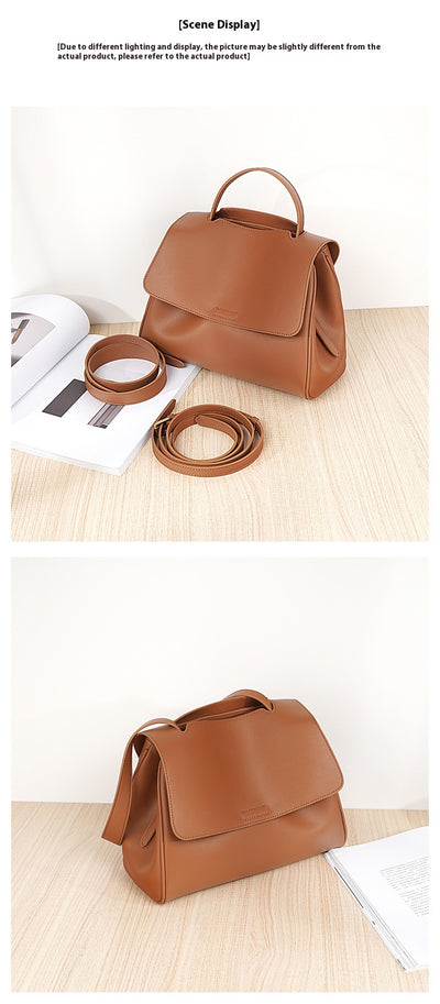 Bolso Bandolera de Cuero Genuino para Mujer - Estilo Casual y Elegante - Image 22