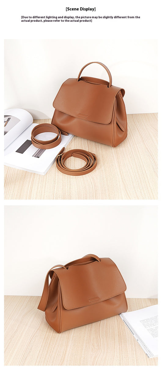 Bolso Bandolera de Cuero Genuino para Mujer - Estilo Casual y Elegante - Image 22