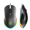 Ratón Gaming LED 6400 DPI USB Ergonómico de Alto Rendimiento