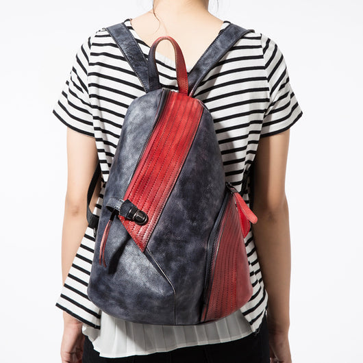 Mochila de Cuero Genuino para Mujer - Image 2