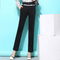 Pantalones Rectos Cintura Alta con Elastano