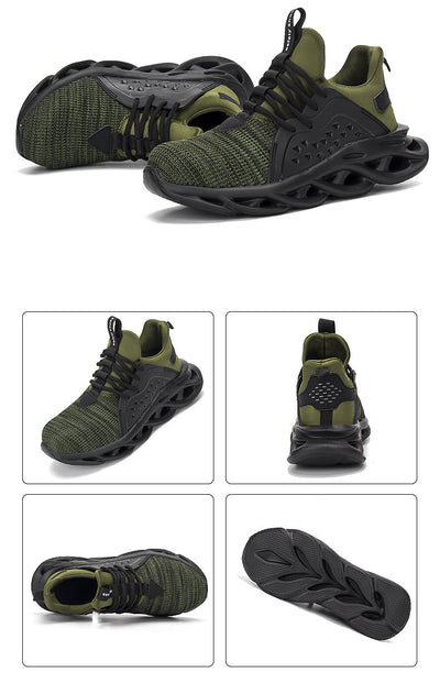 Zapatos Deportivos Profesionales con Tejido Respirable - Protección y Comodidad - Image 9