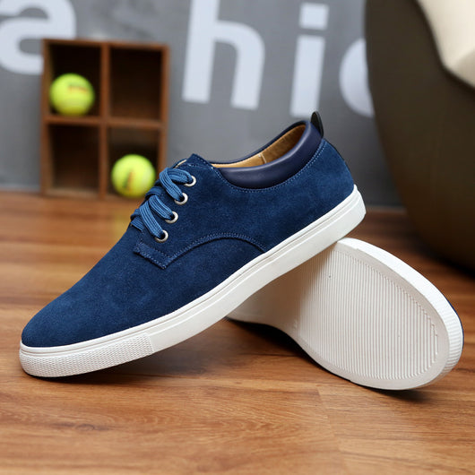Zapatos Casuales de Ante para Hombre Talla Grande