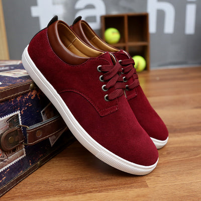 Zapatos Casuales de Ante para Hombre Talla Grande - Image 20