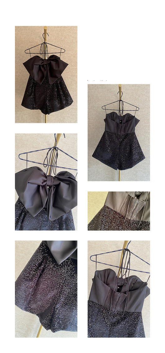 Enterizo Negro de Cintura Alta para Mujer - Diseño Exclusivo - Image 6
