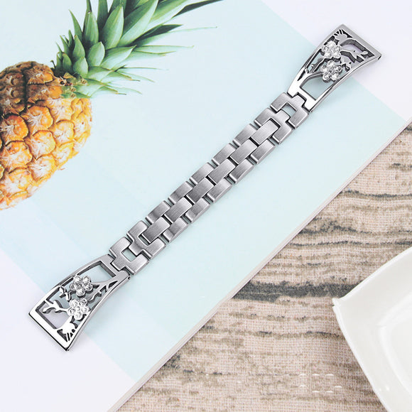 Pulsera Reloj Diamante Desmontable con Correa Intercambiable