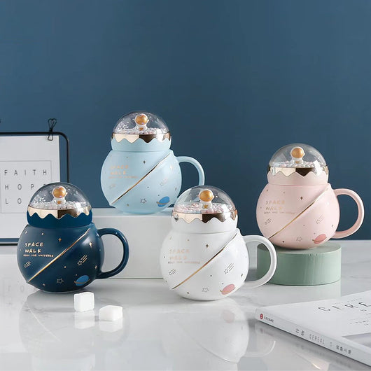 Taza de Cerámica Astronauta Explorador del Espacio - Image 4