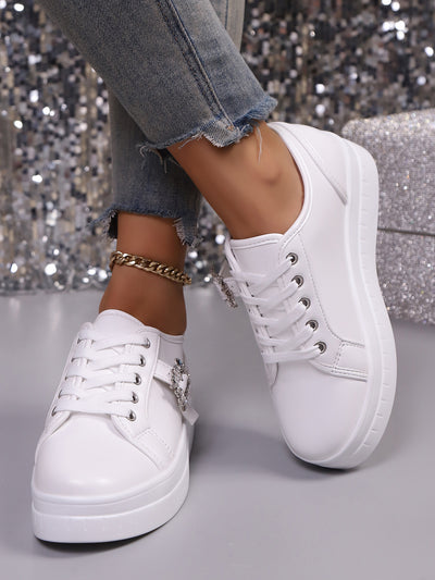 Zapatillas Deportivas de Cuero con Suela Flexible para Mujer - Image 22