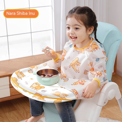 Babero Delantal para Bebé con Cobertura para Silla de Comer, Resistente al Agua y Desmontable - Image 4