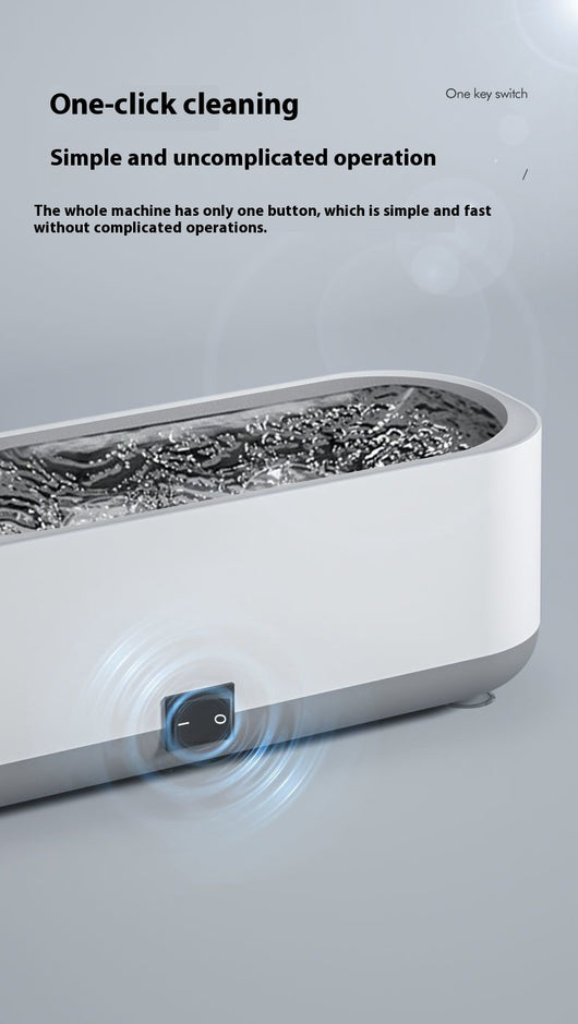 Lavadora Ultrasónica de Gafas con Luz Púrpura y Vibración - Image 10