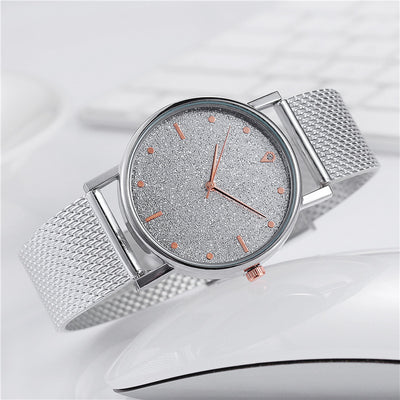 Reloj de Pulsera Elegante para Mujer con Malla de Silicona - Image 8
