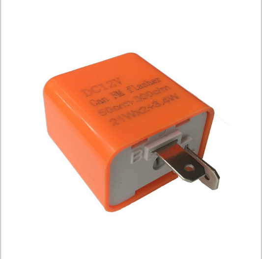 Relé Intermitente LED Ajustable de 2 Pines para Motocicleta - Image 2
