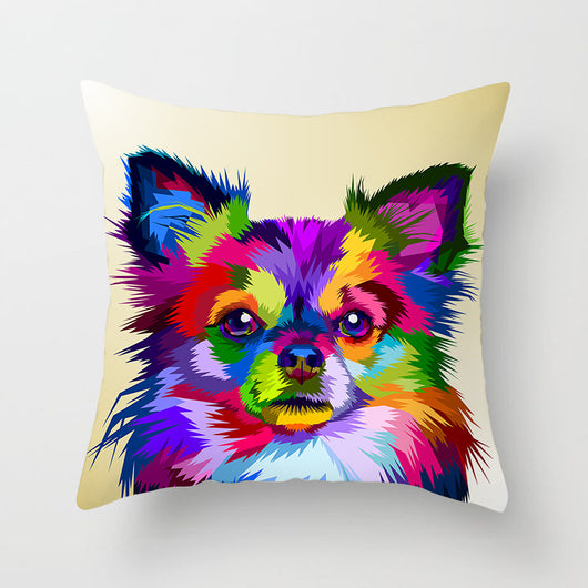 Funda de Almohada Cuadrada con Animales Estilo Nórdico - Image 13