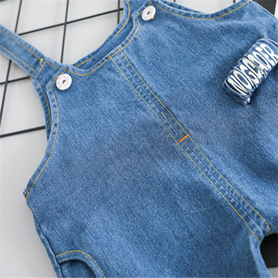 Conjunto de Tirantes Denim para Bebé - Image 9