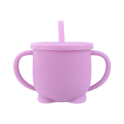 Vaso Infantil Antiderrames de Silicona Alimentaria con Tapa Hermética - Image 11