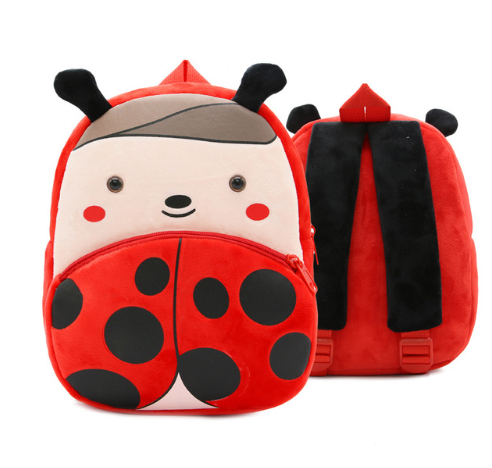 Mochila Escolar Infantil Arcoíris con Diseño Cartoon y Material Suave Peluche - Image 55