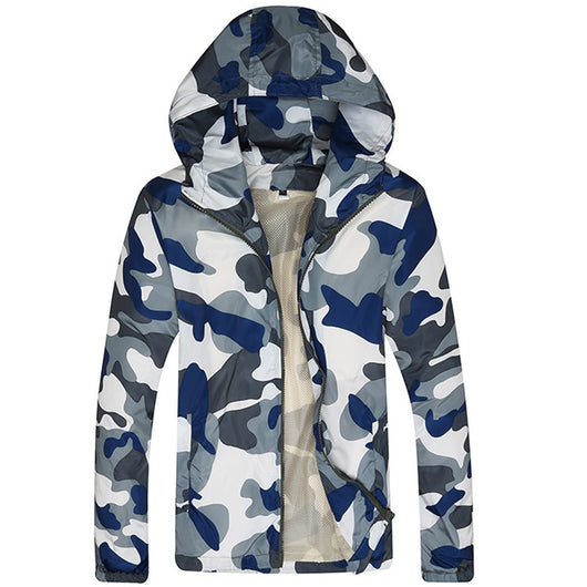 Chaqueta Camuflaje Slim Fit para Hombre - Estilo Urbano Moderno - Image 3