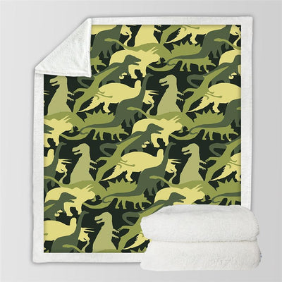 Manta Infantil de Algodón Suave Dinosaurios Jurásico Dibujos Animados para Niños y Niñas - Image 7