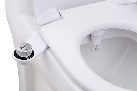 Asiento de Inodoro con Bidet Mecánico de Agua Fría - Image 8