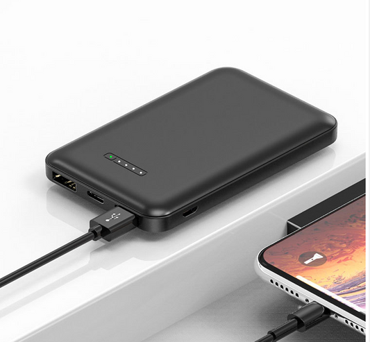 Batería Portátil con Carga Inalámbrica para Celulares