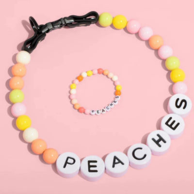 Collar Personalizado para Perro con Cuentas y Pulsera Coordinada - Nombre Grabado en Letras - Image 8