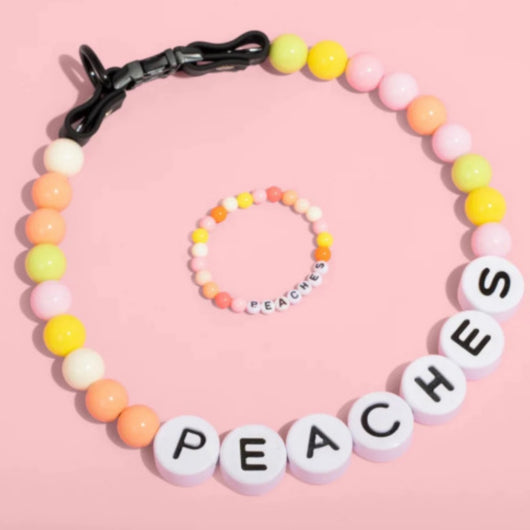 Collar Personalizado para Perro con Cuentas y Pulsera Coordinada - Nombre Grabado en Letras - Image 8