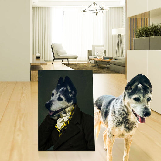 Retrato Personalizado de Mascota en Lienzo - Arte Nórdico para Pared - Image 28