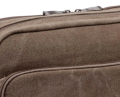 Bolsa de Lona Vintage para Hombre - Maletín Ejecutivo Retro - Image 13