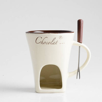 Set de Tazas Fondue Personal - Kit Derretidor de Chocolate, Queso y Postres - Image 8