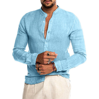 Camisa de Lino para Hombre NICO - Bestseller Clásico - Image 16