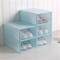 Azul 6 Caixas 33 X 24x13 Cm