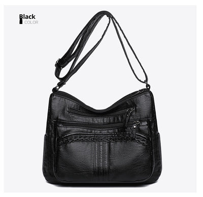 Bolsa Bandolera Multicompartimentos de Gran Capacidad para Mujeres - Image 36