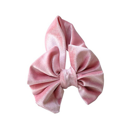 Turbante Terciopelo para Bebé y Niña con Lazo - Cinta para el Cabello Fotografía - Image 9