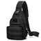 Mochila Canvas con Puerto de Carga y Bolsa de Cintura