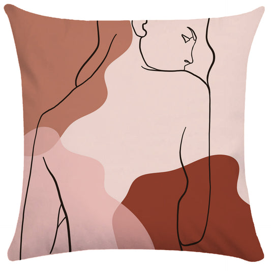 Funda de Almohada Doble Cara Ultra Suave Peluche Corto