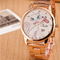 Reloj de Pulsera Unisex Explosion Models - Acero Inoxidable y Cuarzo Blanco