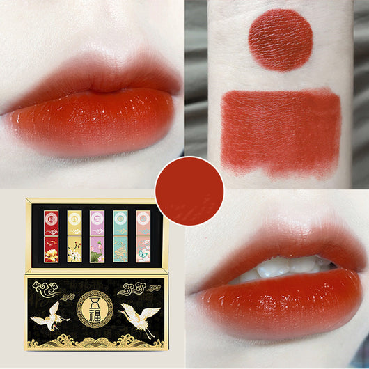 Set de Muestras de Labial Wufu - Caja de Regalo Premium - Image 4