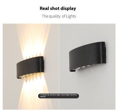 Lámpara LED Exterior Doble Cabezal Ultra Brillante Impermeable - Image 18