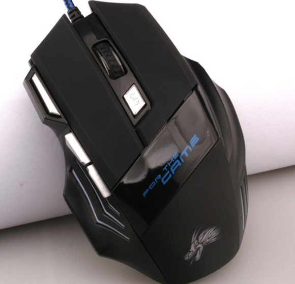 Ratón Gaming Profesional Alámbrico 5500DPI con 7 Botones Programables