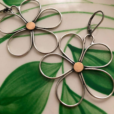 Aretes Colgantes Grandes con Flor Bohemia - Estilo Personalidad - Image 7