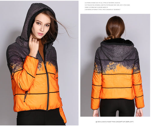 Abrigo de Invierno para Mujer con Plumón y Lunares - Image 12