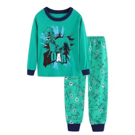 Pijama Infantil Dinosaurio de Algodón - Manga Larga Otoño - Image 7
