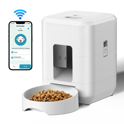 Comedero Automático Inteligente para Mascotas con Control Remoto y Dosificación Programada - Image 4